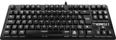 TECLADO MECANICO GAMER HERMES E2 SWITCH BLUE LED BRANCO