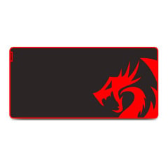 MOUSEPAD GAMER KUNLUN EXTENDED PRETO E VERMELHO