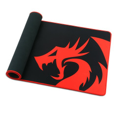 MOUSEPAD GAMER KUNLUN EXTENDED PRETO E VERMELHO