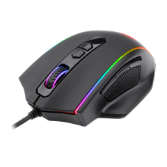 MOUSE GAMER VAMPIRE RGB PRETO