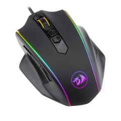 MOUSE GAMER VAMPIRE RGB PRETO