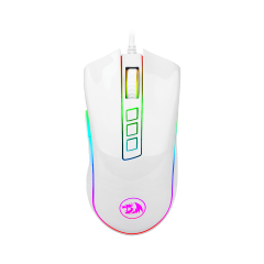 MOUSE GAMER COBRA RGB LUNAR WHITE