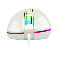 MOUSE GAMER COBRA RGB LUNAR WHITE