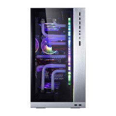 GABINETE GAMER DYNAMIC O11 DXL-A PRATA