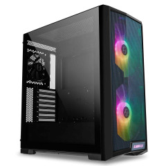 GABINETE GAMER LANCOOL 215 X PRETO