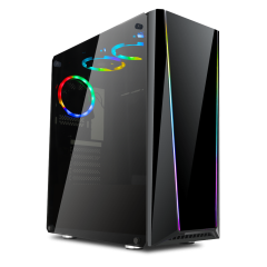 GABINETE GAMER TAILGATE PRETO GC-702