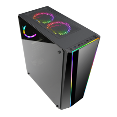 GABINETE GAMER TAILGATE PRETO GC-702