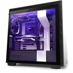 GABINETE H710I-W1 PRETO/BRANCO