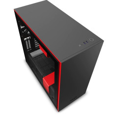 GABINETE H710I-BR PRETO/VERMELHO