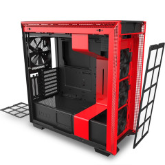 GABINETE H710I-BR PRETO/VERMELHO