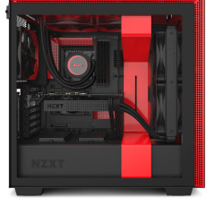 GABINETE H710I-BR PRETO/VERMELHO