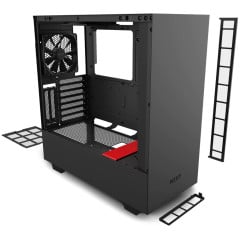 GABINETE H510I-BR PRETO/VERMELHO