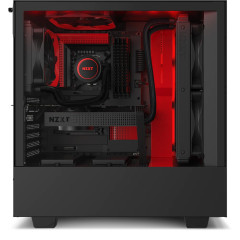 GABINETE H510I-BR PRETO/VERMELHO