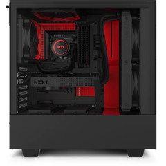 GABINETE H510B-BR PRETO/VERMELHO
