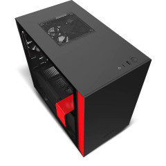 GABINETE H210B-BR PRETO/VERMELHO
