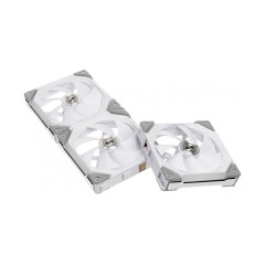 KIT GAMER UNI FAN RGB BRANCO COM 3 FANS