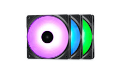 FAN 120X25MM RGB RF 120 KIT COM 3 FANS