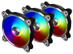 KIT COM 3 FANS ADD-RGB BR DIGITAL 3R GRAY