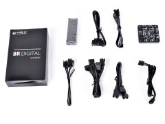 KIT COM 3 FANS ADD-RGB BR DIGITAL 3R GRAY