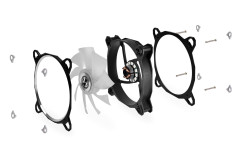 KIT COM 3 FANS ADD-RGB BR DIGITAL 3R GRAY