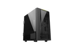 GABINETE GAMER TALOS E1 PRETO SEM FAN.