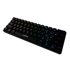 TECLADO MECANICO GAMER HERMES E3 RGB PTO SWITCH RED