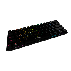 TECLADO MECANICO GAMER HERMES E3 RGB PTO SWITCH BROWN