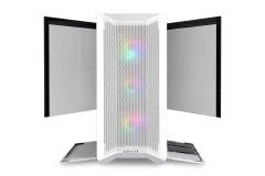 GABINETE GAMER LANCOOL II MESH RGB BRANCO