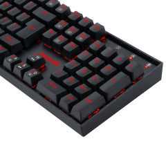 TECLADO MECANICO GAMER MITRA SINGLE COLOR PTO SWITCH BLACK ABNT2