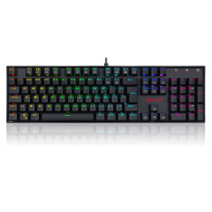 TECLADO MECANICO MITRA RGB PRETO SWITCH PRETO
