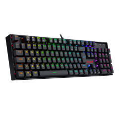 TECLADO MECANICO GAMER MITRA RGB PTO SWITCH AZUL ABNT2