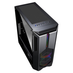 GABINETE GAMER GRINDOR PRETO