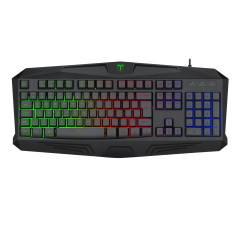 TECLADO MEMBRANA GAMER T-DAGGER TANKER RAINBOW PTO