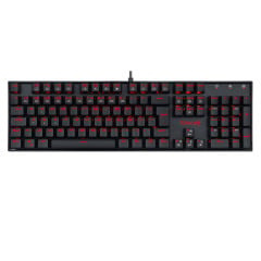 TECLADO MECANICO GAMER MITRA SINGLE COLOR PTO SWITCH VERMELHO ABNT2