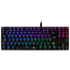 TECLADO MECANICO GAMER BORA RGB PTO SWITCH MARROM