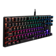 TECLADO MECANICO GAMER BORA RGB PTO SWITCH MARROM