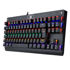 TECLADO MECANICO GAMER DARK AVENGER RAINBOW PTO SWITCH VERMELHO ABNT2
