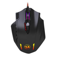 MOUSE GAMER IMPACT RGB PRETO