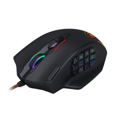 MOUSE GAMER IMPACT RGB PRETO