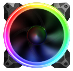 KIT GAMER C/ 3 FANS RGB F008