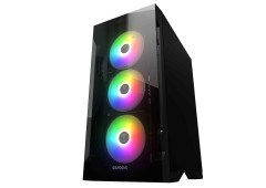 GABINETE TALOS E2 PRETO COM FAN.