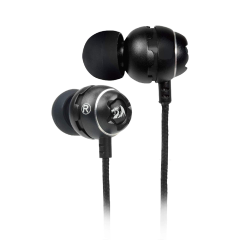 FONE COM MICROFONE GAMER IN EAR BOMBER PROE100 - REDRAGON