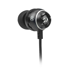 FONE COM MICROFONE GAMER IN EAR BOMBER PROE100 - REDRAGON