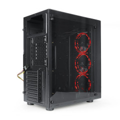 GABINETE THUNDER CRACKER PRETO MODELO GC-605