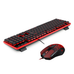 KIT GAMER TECLADO/ MOUSE/ MOUSEPAD S107