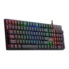 TECLADO MECANICO GAMER REDRAGON LOW PROFILE SHRAPNEL PRETO K589 RGB