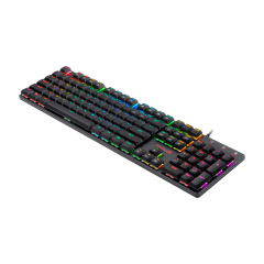 TECLADO MECANICO GAMER REDRAGON LOW PROFILE SHRAPNEL PRETO K589 RGB