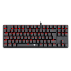 TECLADO MECANICO GAMER  BORA PTO LED RED SWITCH AZUL