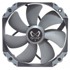 FAN KAZEFLEX 140X25MM 1800 RPM COM PWM D18-P