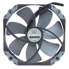FAN KAZEFLEX 140X25MM 1800 RPM COM PWM D18-P